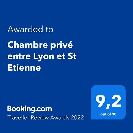 Prive Entre Lyon Et St Etienne Bed & Breakfast